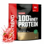 Valgupulber NUTREND 100% Whey Protein WPC WPI 800g, maasika BCAA maitsega