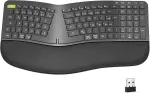 Juhtmevaba ergonoomiline klaviatuur Seenda, USB laetav, QWERTZ
