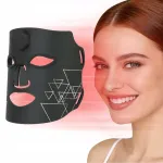 LED mask Vicloon, 7 v&auml;rvi, USB-C, valgusravi, kaasaskantav