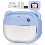 Laste kaamera hetkeks printimiseks, HD, 32GB, MP3, USB-C, m&auml;ngud