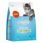 Kuivtoit steriliseeritud kassidele Smilla Young linnulihaga, 1 kg