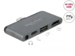 Dokijaam Delock 87751, USB-C HDMI 4K 60 Hz ja PD 100 W-ga