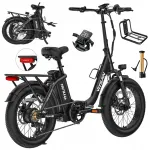 Kokkupandav elektrijalgratas VITILAN U3 750W 48V 13Ah 45 km/h 20" must