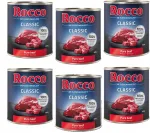Rocco Classic veiseliha koerakonservid, 6 x 800 g