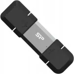 Silicon Power Mobile C51 128 GB USB m&auml;lupulk, USB 3.0/3.2, h&otilde;bedane