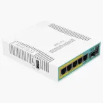 MikroTik hEX PoE RB960PGS gigabitruuter koduv&otilde;rgu jaoks