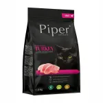 Kuiv kassitoit PIPER kalkunilihaga, 2 x 3 kg