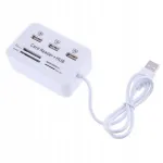 USB 2.0 jaotus 3 porti, SD ja MicroSD kaartide lugeja