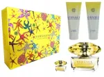 L&otilde;hnavesi Versace Yellow Diamond 90 ml + 5 ml, du&scaron;igeel 100 ml, losjoon 100 ml