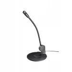 Mikrofon HAVIT H207D, juhtmega, 3,5 mm, must