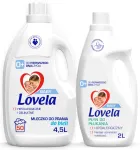 Beebipesuained Lovela White 4,5 l ja kangapehmendaja 2 l