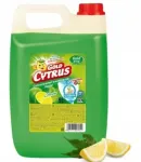 GERMAN CITRUS GEL n&otilde;udepesuvahend, 5 l, sidruni l&otilde;hnaga, ilma triipudeta