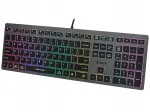 Klaviatuur A4TECH FSTYLER FX60H USB ja LED-taustvalgusega
