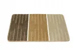 Libisemisvastane vannitoavaip COMO 50x80 cm liivakas-kreemikas