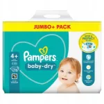 Pampers Active Baby Dry m&auml;hkmed, suurus 4+, 10-15 kg, 76 tk