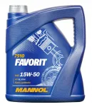 Mannol Favorit mootori&otilde;li 15W-50, 4 l, 7510