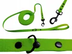 LANYARD koerarihm, veekindel, Biothane PVC, 2 m, 16 mm, oliiviroheline