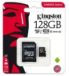 M&auml;lukaart KINGSTON 128GB microSD Class 10