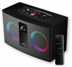 Kaasaskantav Bluetooth k&otilde;lar FERGUSON Regent 300BT FM raadio LED RGB puldiga