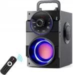Kaasaskantav Bluetooth k&otilde;lar madalsagedusheli ja TAMPROAD S37 LED O55-ga