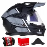 Motorratturi kiiver LS2 MX702 PIONEER II HILL, matt viimistlus, enduro/ATV/kross