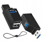 USB pistikupesa SPLITTER, 3 pesa, 2.0/3.0, mini