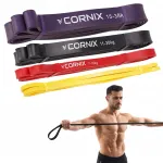 Vastupidavuskummide komplekt 4 tk, 2&ndash;38 kg, j&otilde;utreening, CrossFit, l&otilde;uat&otilde;mbed