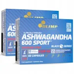 Toidulisand OLIMP ASHWAGANDHA 600 SPORT 2x60 kapslit