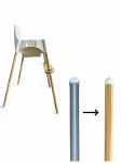 M&auml;nnikoorest kate Ikea Antilop tooli jalgadele