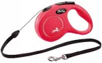 Automaatne Flexi New Classic koerarihm, 5 m, punane