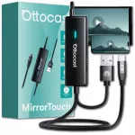 Juhtmevaba adapter Ottocast Mirror Touch, CarPlay ja Android toetusega, kahe sagedusega Wi-Fi