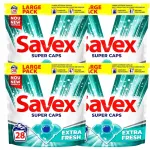 Savex Fresh For White pesukapslid, 4 x 28 tk, 112 pesukorda