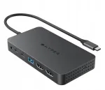 HyperDrive 7-in-1 USB-C dokijaam kahe HDMI v&auml;ljundiga