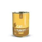 POKUSA CatLine m&auml;rgtoit kassidele kalkuniliha, 400 g