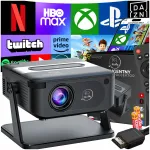 Android Smart TV WiFi Full HD 6000LM 4K LED Bluetooth projektor