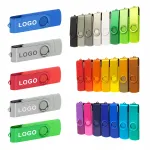 128GB USB 2.0 ja USB-C logoga USB m&auml;lupulgad, 10 tk