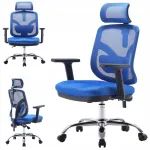 Kontoritool BHP M56, sinine, ergonoomiline, reguleeritav
