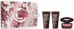 Parf&uuml;&uuml;mvesi naistele Versace Crystal Noir 50 ml ja du&scaron;igeel 50 ml