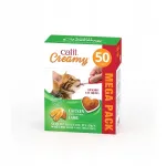 Maiused kassidele Catit Creamy kanaga ja lambalihaga, 50 x 10 g