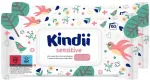 Niisked salvr&auml;tikud KINDII Sensitive Regeneration, 60 tk, 2 pakki