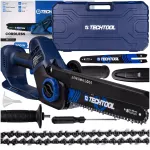 Juhtmevaba ketassaag 8" Techtool koos kohvriga