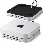 Adapter SATECHI Mac Studio M5 2026, USB-C, 3&times; USB-A, NVMe alus ja jaotur