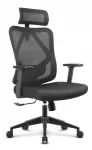 Hell's Chair HC-1041 ergonoomiline must kangast tool p&ouml;&ouml;ratava alusega