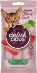 Delickcious kassidele m&otilde;eldud kreemjas tuunikala ja aaloe pasta, 4 x 15 g