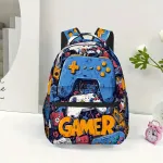 Kompaktne seljakott &bdquo;Gamer's Paradise&ldquo; disainiga kooliks ja t&ouml;&ouml;ks