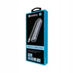 SANDBERG SNB-136-40 USB-C jagaja, 7x USB-A (USB 3.0)
