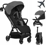 Kerge kokkupandav Lionelo LO-JULIE AIR Grey Stone vanker