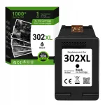 HP 302XL must tindikassett, sobib OfficeJet 3830, DeskJet 1110, 3630, Envy 4520, 4525, 465