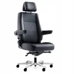 Kontoritool Spacetronik, ergonoomiline, kunstnahast, p&ouml;&ouml;rleva alusega