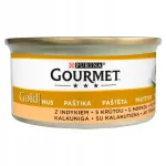 Purrina Gourmet Gold m&auml;rg kassitoit kalkunilihaga pateena, 85 g